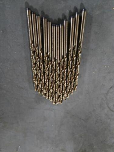 DESCRIPTION: (24) COBALT S.M.L DRILL BITS BRAND/MODEL: PRECISION TWIST DRILL 041326 SIZE: #26 RETAIL$: $109.44 QTY: 24