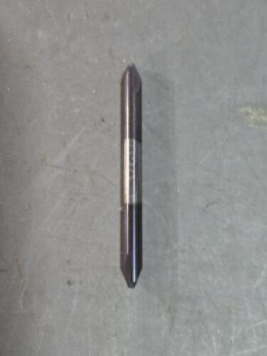 DESCRIPTION: (2) SOLID CARBIDE RADIUS CUTTERS BRAND/MODEL: MICRO TOOL SERVICE SIZE: .030" QTY: 2