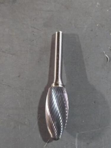 DESCRIPTION: (4) CARBIDE FLAME BURR BRAND/MODEL: WESTWARD 19D736 SIZE: 1-7/16" HEAD RETAIL$: $299.40 QTY: 4