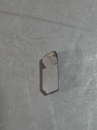 DESCRIPTION: (10) CBN GROOVING INSERTS BRAND/MODEL: ISCAR GITM 5.00K-0.40 IB50 RETAIL$: $1,820.00 QTY: 10