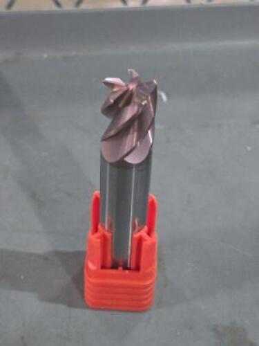 DESCRIPTION: (1) 5 FLUTE CARBIDE END MILL BRAND/MODEL: FULLERTON 37656 SIZE: 5/8" DIA RETAIL$: $161.99 QTY: 1