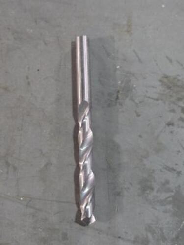 DESCRIPTION: (4) CARBIDE JOBBER LENGTH DRILL BITS BRAND/MODEL: WESTWARD 5VPD9 SIZE: LETTER k RETAIL$: $191.56 QTY: 4