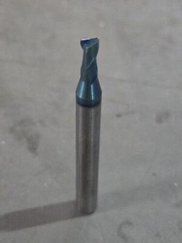 DESCRIPTION: (1) SOLID CARBIDE RIB PROCESSING END MILL BRAND/MODEL: ISCAR EC-A2-R/H SIZE: 4mm DIA 12mm LOC 6mm SD RETAIL$: $168.79 QTY: 1