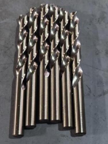DESCRIPTION: (6) HSS JOBBER DRILL BIT BRAND/MODEL: WESTWARD 6PRJ2 SIZE: 12.5mm RETAIL$: $158.10 QTY: 6