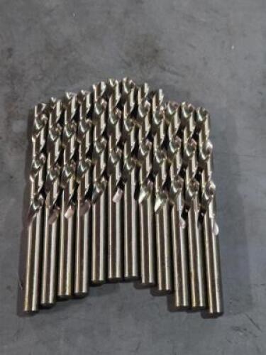 DESCRIPTION: (24) HSS JOBBER DRILL BITS BRAND/MODEL: WESTWARD 6PRG7 SIZE: 8.40mm RETAIL$: $216.00 QTY: 24