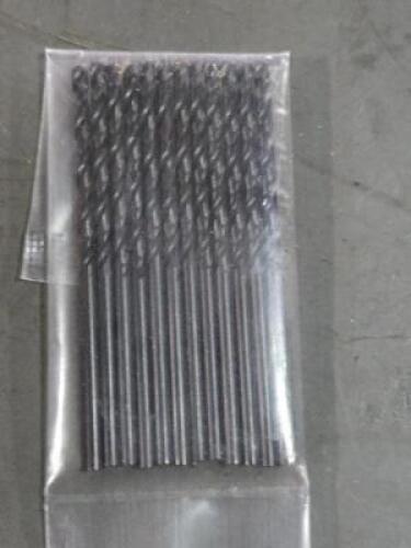 DESCRIPTION: (120) HSS DRILL BITS BRAND/MODEL: WESTWARD 2UFL6 SIZE: #42 RETAIL$: $109.20 QTY: 120