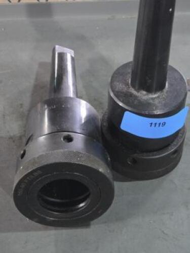 DESCRIPTION: (2) MT4 COLLET CHUCKS BRAND/MODEL: COLLIS 78303 SIZE: 3-7/8" PROJ RETAIL$: $462.44 QTY: 2