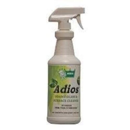 DESCRIPTION: (4) FOAMY GLASS AND SURFACE CLEANER BRAND/MODEL: WERTH ADIOS #1100220 SIZE: 1 QT RETAIL$: $10.00 EA QTY: 4