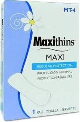 DESCRIPTION: (10) SANITARY NAPKINS BRAND/MODEL: MAXITHINS #MT-4 QTY: 10