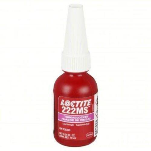 DESCRIPTION: (10) LOW STRENGTH THREADLOCKER BRAND/MODEL: LOCTITE #5E212 SIZE: 0.34 FL OZ RETAIL$: $22.86 EA QTY: 10