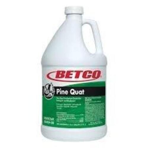 DESCRIPTION: (4) PINE QUAT CLEANER BRAND/MODEL: BETCO INFORMATION: PINE SIZE: 1 GALLON RETAIL$: $67.05 EA QTY: 4