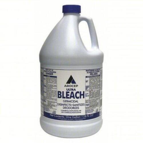 DESCRIPTION: (2) GERMICIDAL ULTRA BLEACH BRAND/MODEL: AROCEP #AR110001 SIZE: 1 GALLON RETAIL$: $15.60 EA QTY: 2