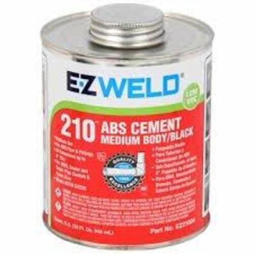 DESCRIPTION: (4) ABS CEMENTBRAND/MODEL: EZ WELD 210SIZE: 8 OZRETAIL$: $8.00 EAQTY: 4