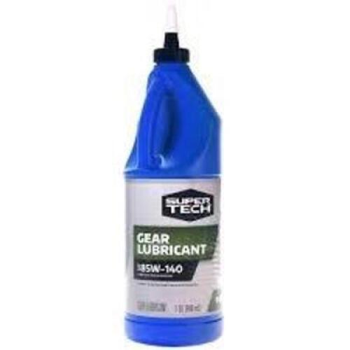 DESCRIPTION: (2) MARINE LOWER UNIT GEAR LUBE BRAND/MODEL: SUPER TECH INFORMATION: 80W-90 SIZE: 1QT RETAIL$: $7.00 EA QTY: 2