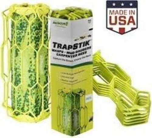 DESCRIPTION: (2) WASP BEE AND MUD DAUBER TRAP BRAND/MODEL: TRAPSTICK RETAIL$: $24.99 TOTAL QTY: 2