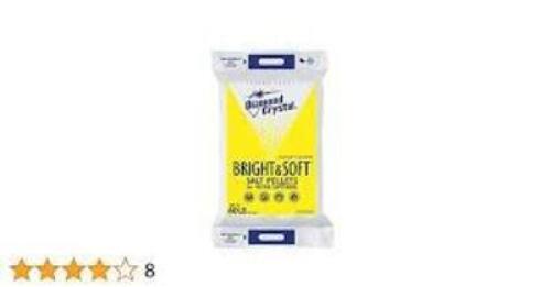 DESCRIPTION: (2) BRIGHT AND SOFT SALT WATER BLOCK BRAND/MODEL: DIAMOND CRYSTAL SIZE: 50 LB QTY: 2