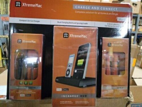 DESCRIPTION: (1) CHARGE AND CONNECT STATION BRAND/MODEL: XTREMEMAC #58-17125 INFORMATION: IPHONE / IPAD RETAIL$: $55.00 EA QTY: 1