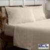 100% COTTON LIGHTWEIGHT FLANNEL KING SIZE SHEET SET IVORY