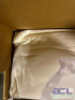 100% COTTON LIGHTWEIGHT FLANNEL KING SIZE SHEET SET IVORY - 5
