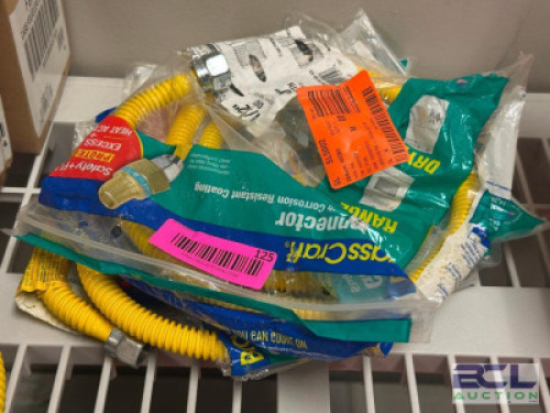 (3) - ASSORTED GAS PIPE KITS