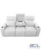 GREYMEL FABRIC POWER RECLINING SOFA WITH WIRELESS CHARGER - 2