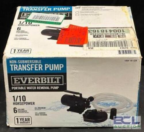NON SUBMERSIBLE TRANSFER PUMP