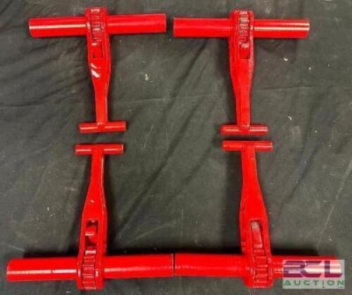 (4) - 9200 LBS. RATCHETING LOAD BINDERS