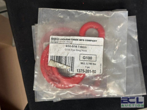 (2) - G100 EYE SLING HOOKS