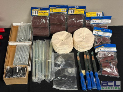 LARGE GROUP OF TOOLS AND HARDWARE