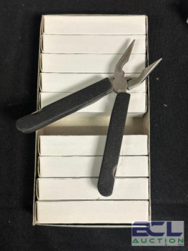10 CT. CASE OF FOLDING MULTI TOOLS
