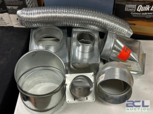 LARGE GROUP OF HVAC PARTS