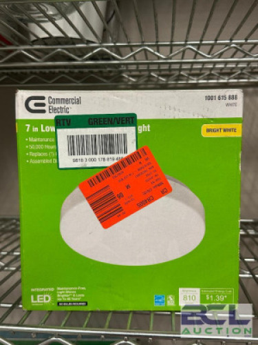 (2) - LOW PROFILE LED LIGHTS