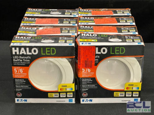 (8) - LED RETROFIT BAFFLE TRIM