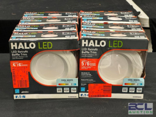 (8) - LED RETROFIT BAFFLE TRIM