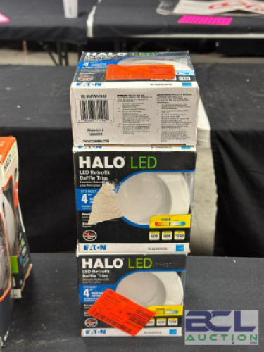 (5) - LED RETROFIT BAFFLE TRIM