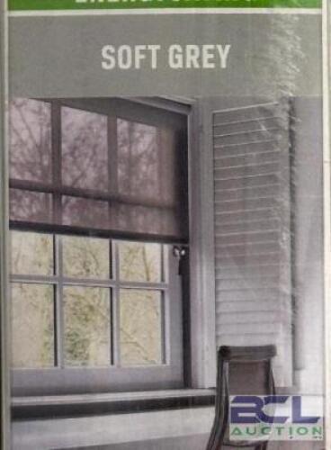 ENERGY SAVING SOLAR SHADE IN SOFT GREY