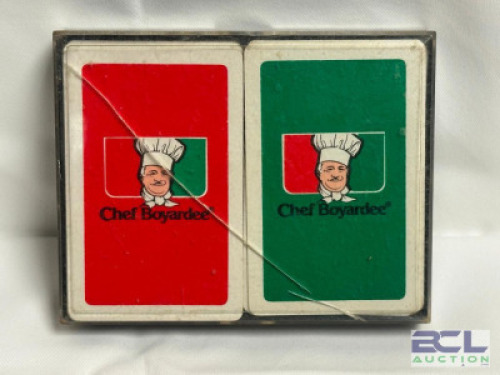 VINTAGE CHEF BOYARDEE PAYING CARD SET