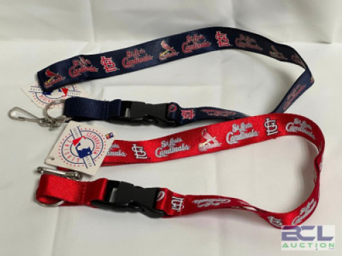(2) - ST. LOUIS CARDINALS LANYARDS
