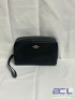BOXY CROSS GRAIN LEATHER COSMETIC CASE - 5
