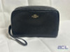 BOXY CROSS GRAIN LEATHER COSMETIC CASE - 6