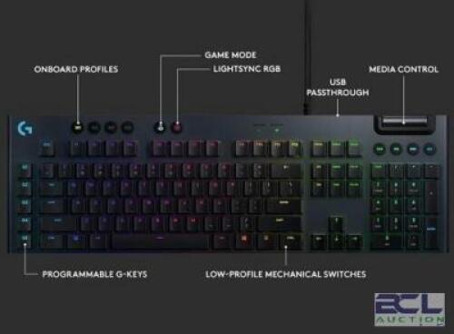 LOGITECH G815 LIGHTSYNC RGB MECHANICAL GAMING KEYBOARD