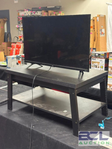 MEDIA STAND/COFFEE TABLE WITH TV