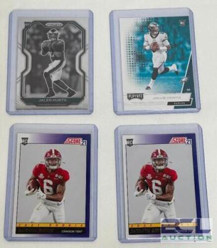 (4) - PC. NFL ROOKIE CARD SET