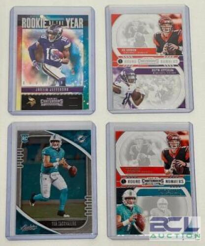 (4) - PC. NFL ROOKIE CARD SET