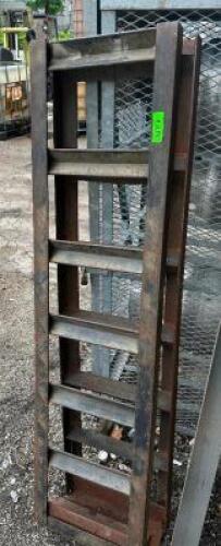 (1) SET OF HEAVY DUTY METAL TRAILER RAMPS