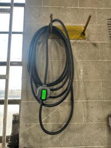 20' SECTION OF 3 PHASE CABLE EXTENSION W/ PLUG AND OUTLET.