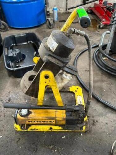 WEATHERHEAD HYDRAULIC HOSE CRIMPER