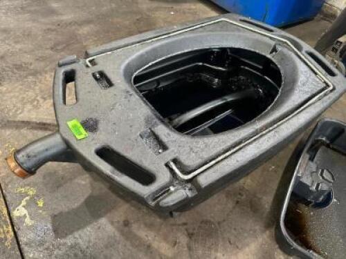 LARGE PLASTIC OIL PAN / DRAIN