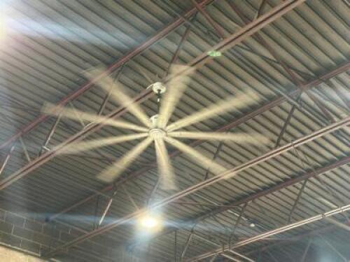 9 BLADE HIGH VOLUME CEILING FAN / SHOP FAN