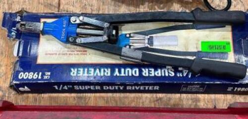 SUPER DUTY MANUAL RIVETER.
